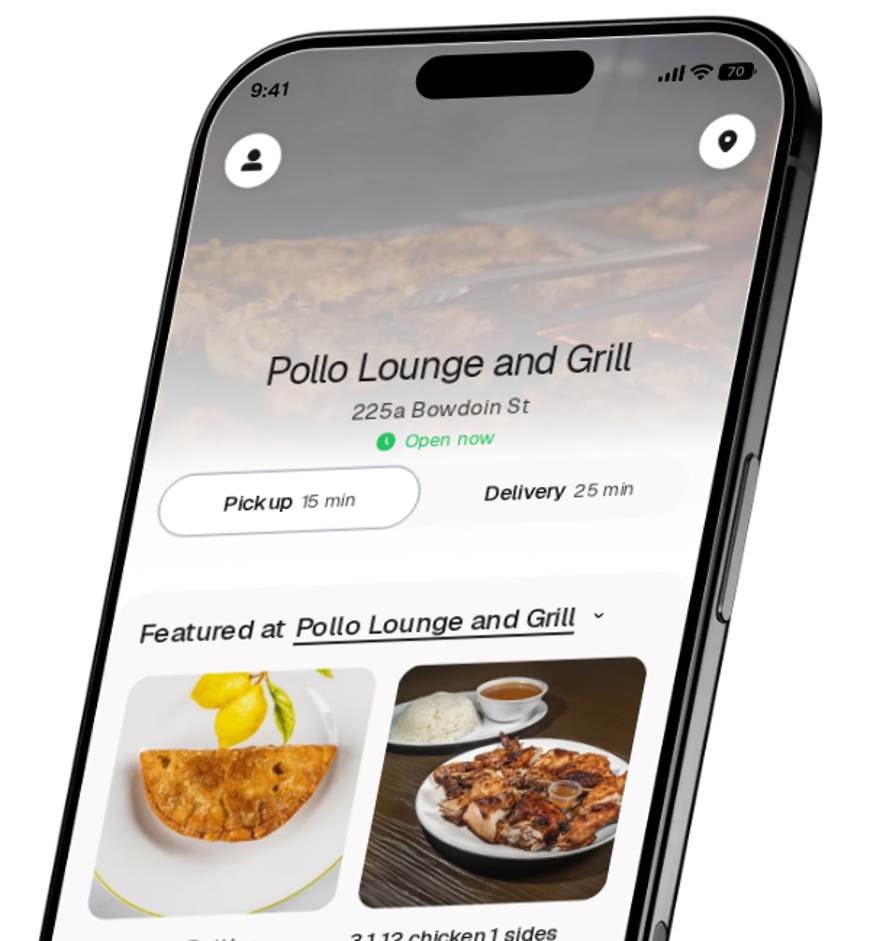 Pollo Lounge and Grill app preview