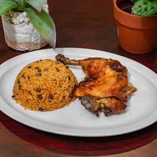 Quarter chicken/sides